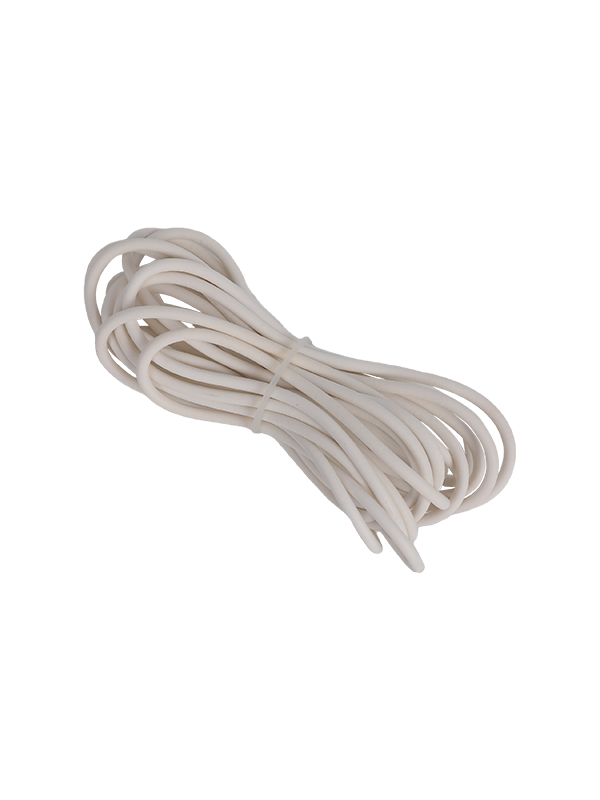 Nastro sigillante in schiuma di silicone morbido bianco Striscia sigillante ignifuga in silicone