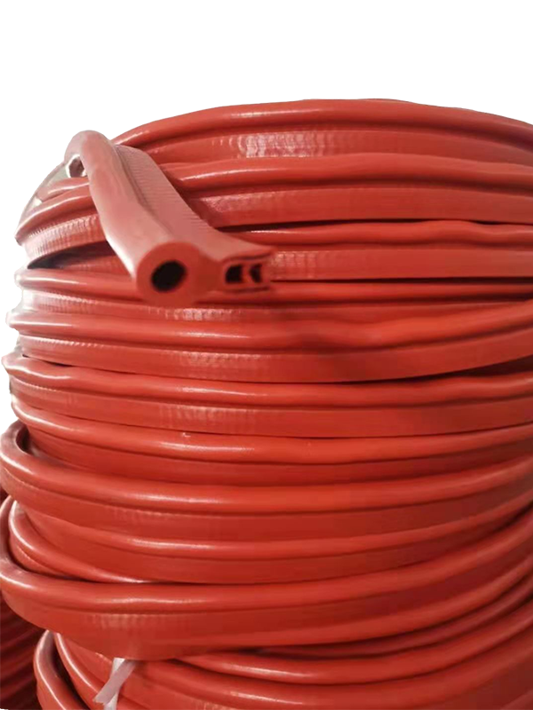 Guarnizione rettangolare in gomma siliconica espansa per la conservazione e la sigillatura del calore